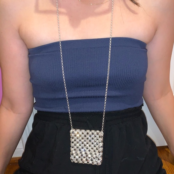 Silver Pouch Necklace - Picture 7 of 7